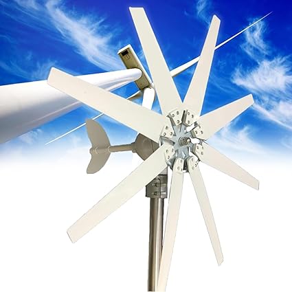 12000W Wind Turbine Generator Kit with 8 Blades for Home Use 12000W Wind Turbine Generator Kit with 8 Blades for Home Use
