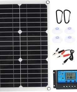 High Conversion 20W Solar Panel Charger Controller for RV Boat Camping