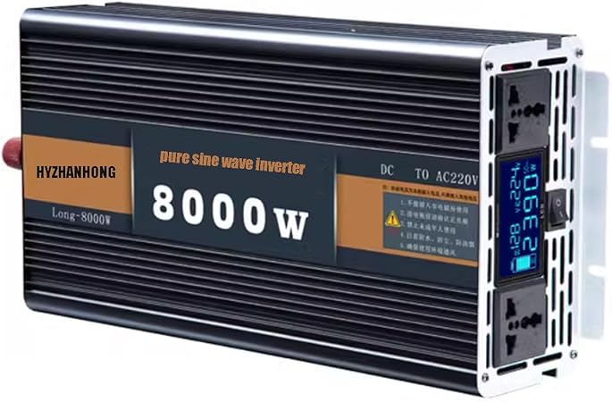 24V to 220V 8000W Pure Sine Wave Inverter Charger with Display 24V to 220V 8000W Pure Sine Wave Inverter Charger with Display