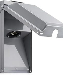 30 Amp Generator Inlet Box for 4 Prong Generator Cord Use 2