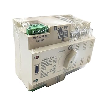 Dual Power Automatic Transfer Switch 3P 100A 220V Solar Grid 2 Dual Power Automatic Transfer Switch 3P 100A 220V Solar Grid - Image 2