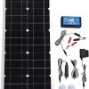 600W Lantern Wind Turbine Generator 5-Blade Vertical Axis 12/24V 4