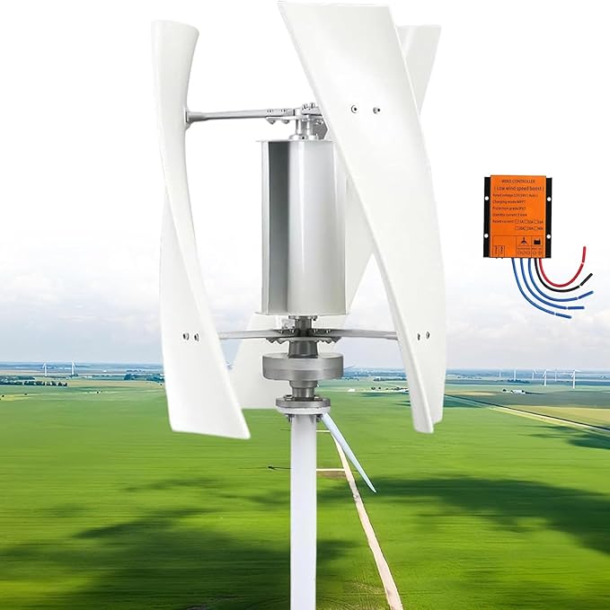 High Efficiency 4000W Vertical Wind Turbine Generator Kit for Home High Efficiency 4000W Vertical Wind Turbine Generator Kit for Home