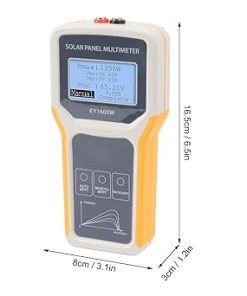 Photovoltaic Multimeter EY1600W Solar Panel Tester with Backlight 2
