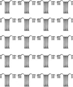 Stainless Steel Solar Panel Water Guide Clip for Easy Cleaning