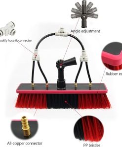 Photovoltaic Cleaner Water Fed Pole Kit for High Window Cleaning 2