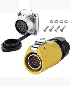 Waterproof 12 Pin 20mm Cable Connector for Car Solar Monitoring System Waterproof 12 Pin 20mm Cable Connector for Car Solar Monitoring System