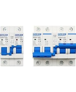 Dual Power Manual Transfer Interlock Circuit Breaker 40A 63A MCB
