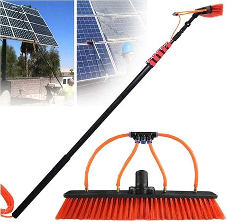 Water Fed Pole Kit for Cleaning Windows and Solar Panels 18ft Water Fed Pole Kit for Cleaning Windows and Solar Panels 18ft