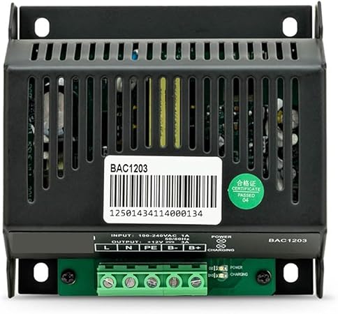 Diesel Generator Controller BAC1203 Intelligent 3A 12V Battery Charger 2 Diesel Generator Controller BAC1203 Intelligent 3A 12V Battery Charger - Image 2