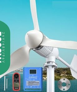 3000W Wind Turbine Generator Kit 24V 48V Off Grid Power System 2