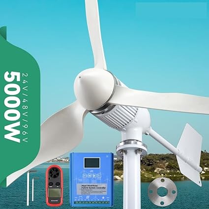 3000W Wind Turbine Generator Kit 24V 48V Off Grid Power System 2 3000W Wind Turbine Generator Kit 24V 48V Off Grid Power System - Image 2
