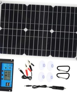 18v Solar Panel Charger Kit Portable Battery Charger for RV Boat