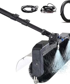 Solar Photovoltaic Panel Cleaning Brush with Adjustable Water Supply Solar Photovoltaic Panel Cleaning Brush with Adjustable Water Supply