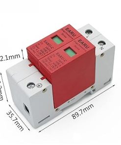 5pcs AC SPD 1P N 2P 30KA 60KA AC385V House Surge Protector Device 2