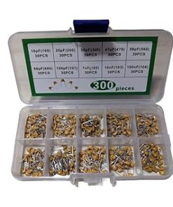 Monolithic Capacitor Kit 10 Values with 300 Pieces Total 10-100NF Monolithic Capacitor Kit 10 Values with 300 Pieces Total 10-100NF