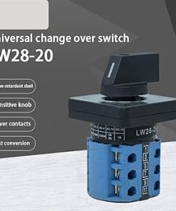 AC Transferschalter LW28 20 660V 20A 2 Pole 1 2 3 Position Schalter 2