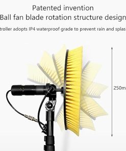 Telescopic Rod for Cleaning Solar Panels and Windows, 5.5m Long 2