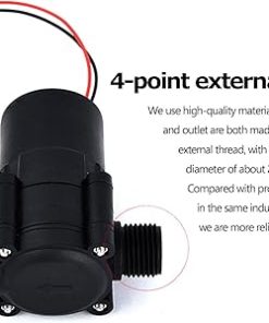 3.5W Micro Hydroelectric Generator Adjustable Water Turbine for Power 2