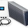 KITHY4612BATSOL330 Hybrid Inverter Charger and Solar Panel Kit 4 KITHY4612BATSOL330 Hybrid Inverter Charger and Solar Panel Kit 4