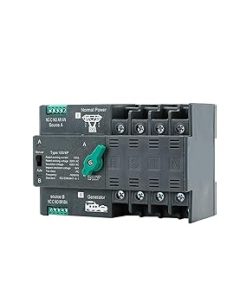 220V Dual Power Automatic Din Rail Transfer Switch 16-100A 220V Dual Power Automatic Din Rail Transfer Switch 16-100A