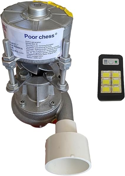 500W Micro Hydroelectric Generator Kit for Off-Grid Power Systems 500W Micro Hydroelectric Generator Kit for Off-Grid Power Systems