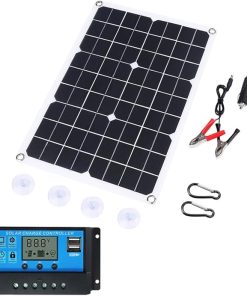 High Efficiency Solar Panel Kit for 12V Battery Charging Rv Van