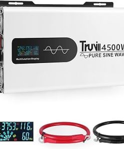 24V 4500W Pure Sine Wave Power Inverter for Solar and RV Use