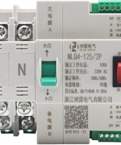 220V Dual Power Automatic Transfer Switch 100A 63A 2P Model 2