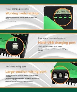 Solar Charge Controller MPPT D40 for 12V 24V Battery Solar Panels 2