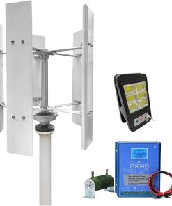 1KW H-Type Vertical Axis Wind Turbine Magnetic Levitation Aluminum Blades