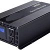 Pure Sine Wave 10kW Solar Inverter 12V 220V Peak Voltage Options 4