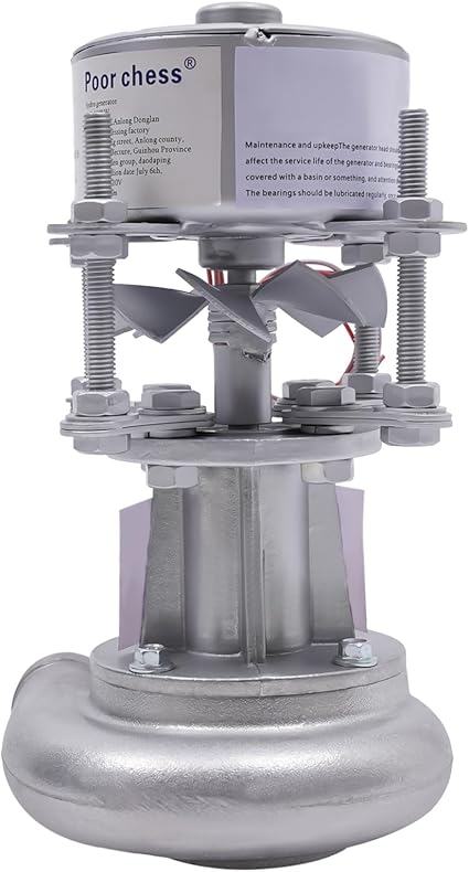 Micro Hydroelectric Generator 110V 500W High Power Water Turbine Micro Hydroelectric Generator 110V 500W High Power Water Turbine
