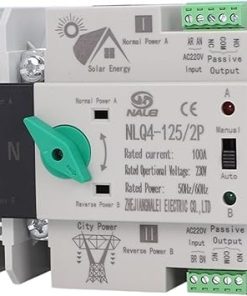 Inverter 230V Dual Power Automatic Transfer Switch 100A NLQ4-125/2P