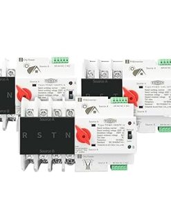 Dual Power Automatic Transfer Switches for PV Inverter 63A 100A 125A Dual Power Automatic Transfer Switches for PV Inverter 63A 100A 125A