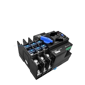 3 Phase Automatic Transfer Switch 63A 100A Din Rail 110V 120V 2 3 Phase Automatic Transfer Switch 63A 100A Din Rail 110V 120V - Image 2