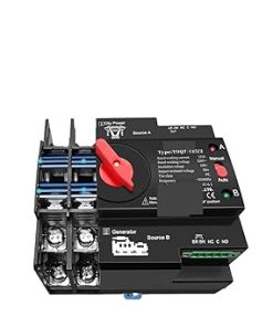 Dual Power Automatic Transfer Switch 220V 230V 2P 63A 100A 125A 2