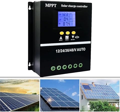 MPPT Solar Charge Controller 100A for Various Applications with Cooling MPPT Solar Charge Controller 100A for Various Applications with Cooling