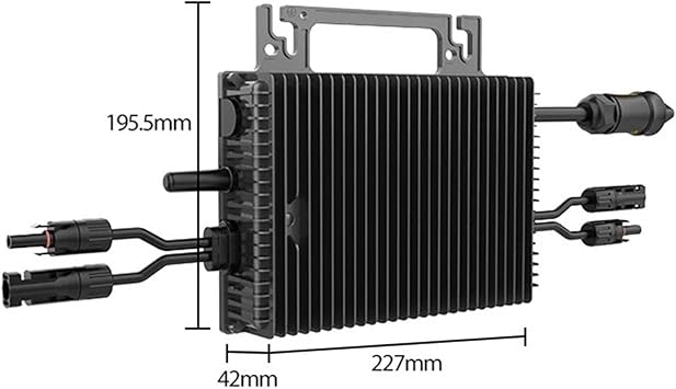 1000W Solar Micro Grid Tie Inverter 16-60VDC Pure Sine Wave Output 2 1000W Solar Micro Grid Tie Inverter 16-60VDC Pure Sine Wave Output - Image 2