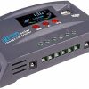 20A PWM Solar Controller LCD Display Off Grid Battery Charger 12V 24V 4