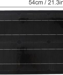 100W Portable Monocrystalline Solar Panel for RV Boat Cabin Charging 2
