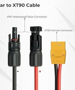 50FT 10 AWG Female XT90 Solar Cable for Solar Generator Power Station 2