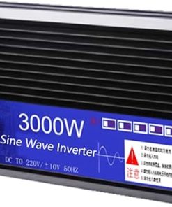 3000W Pure Sine Wave Inverter Charger for 12V to 110V Solar Use