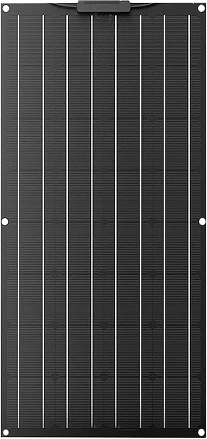 100W Monocrystalline Solar Panel Flexible 18V Module for RVs 100W Monocrystalline Solar Panel Flexible 18V Module for RVs