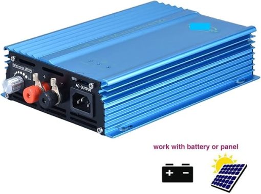 500W Grid Tie Inverter for 12V 24V Battery Adjustable Pure Sine Wave - Image 2