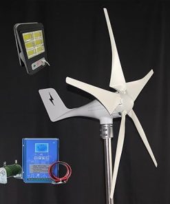 24V 100W Wind Turbines with 5-Blade Design for Off-Grid Power