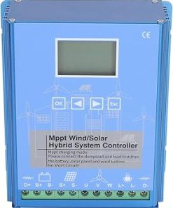 Hybrid Wind Solar Controller MPPT LCD 800W Generator for 24V 48V 2