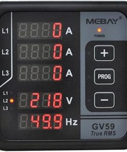 GV59R Mebay Generator Controller Digital Meter with RS485 Port GV59R Mebay Generator Controller Digital Meter with RS485 Port