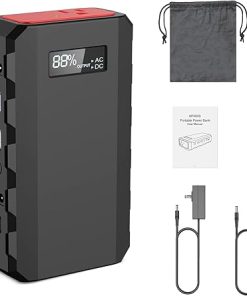 Powkey 88Wh Portable Power Station 24000mAh for Home Camping Backup 2