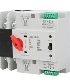 Dual Power Automatic Transfer Switch Uninterrupted 2 Way Controller 220V 2